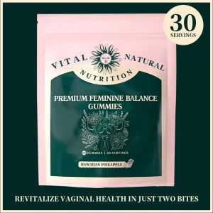 60 pieces of  Feminine Balance Gummies