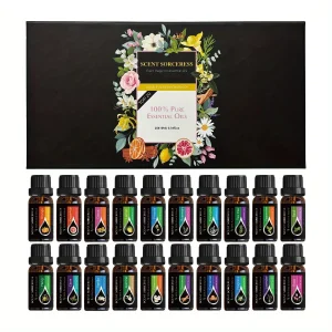 20pcs/set Black Classic Essential Oil