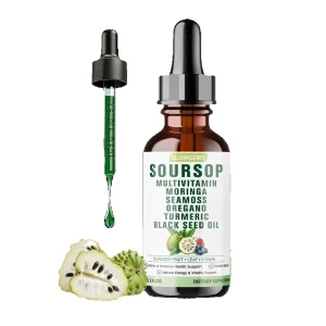 10-in-1 Soursop Graviola Liquid Drops 60ML